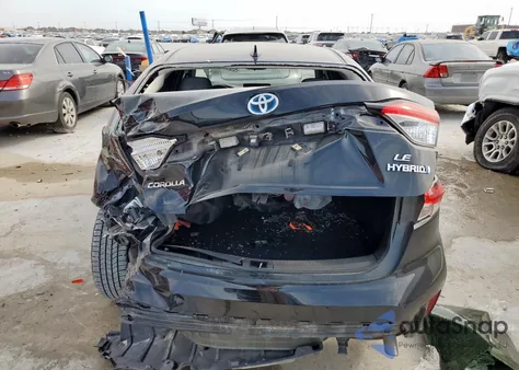 2023 Toyota Corolla Le from USA, damaged, VIN JTDBCMFEXP3015401